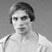 Silver print: Portrait of Nureyev; click to enlarge